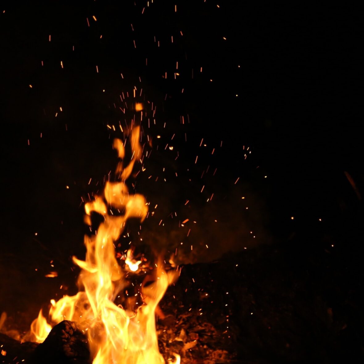 Osterfeuer im Lavanttal